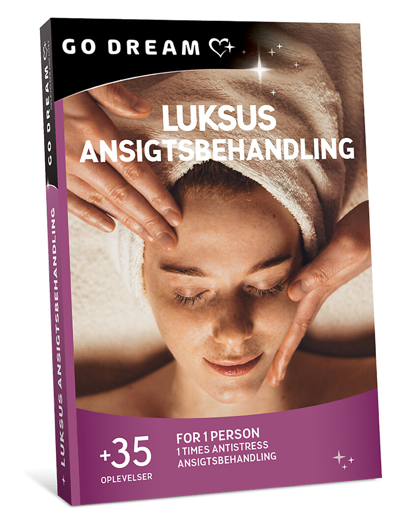 Luksus ansigtsbehandling - oplevelse for 2