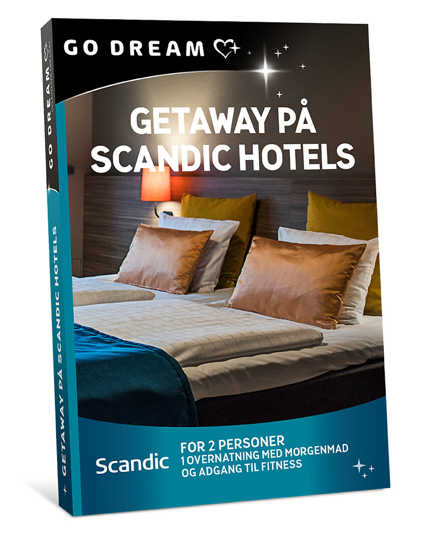 Getaway på Scandic Hotels - oplevelse for 2