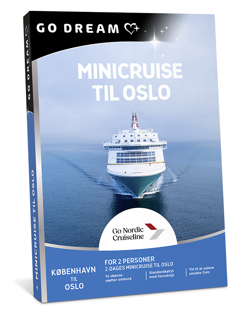 Minicruise til Oslo for 2 - oplevelse for 2