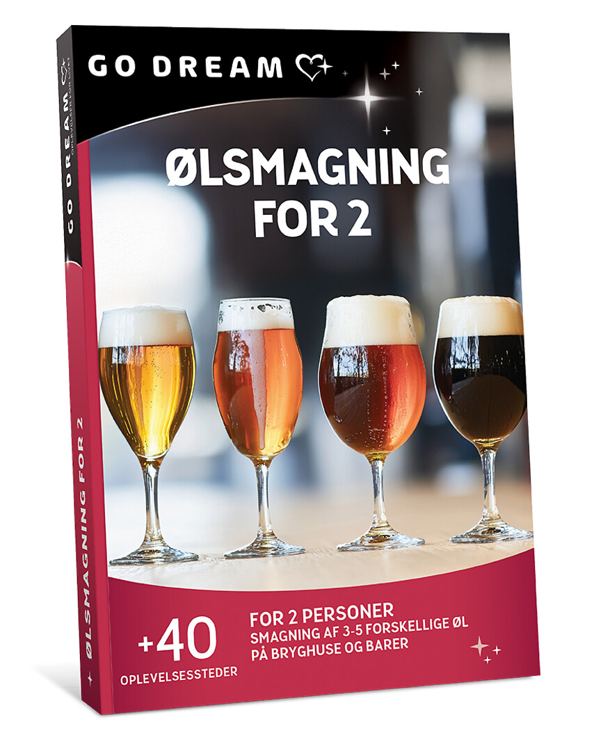 Ølsmagning for 2 - oplevelse for 2