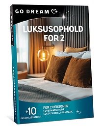 Luksusophold for 2 - oplevelse for 2